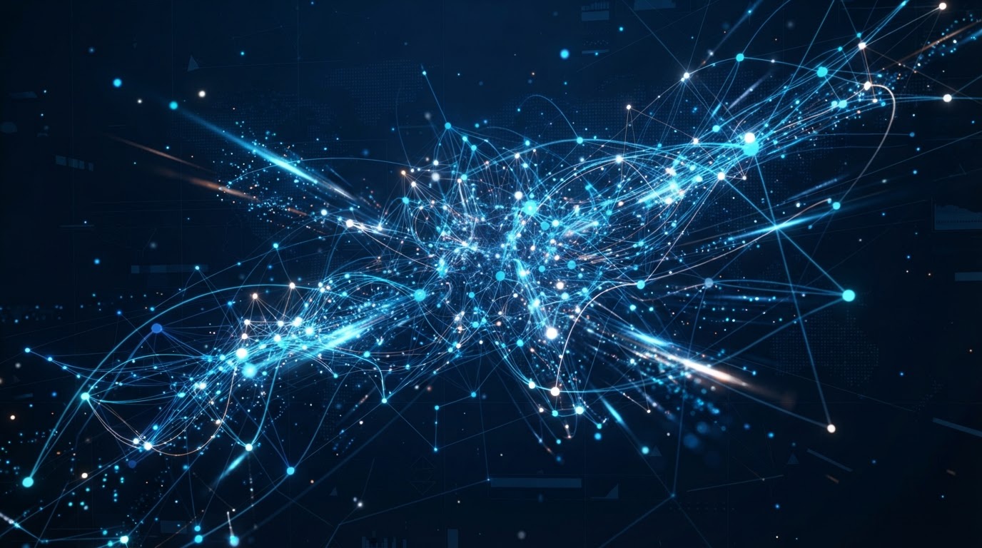 Abstract network visualization of IT infrastructure